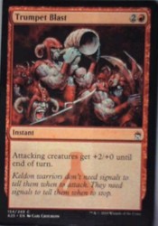 Trumpet Blast 154/249 Masters 25 Common MTG