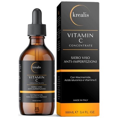 Hyaluron-Infused 100ml Vitamin C Serum gegen Falten und Unreinheiten   Für Jeden