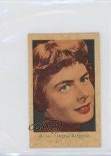 1959 Dutch Gum B Set Blue Text Ingrid Bergman #B147 0i4g