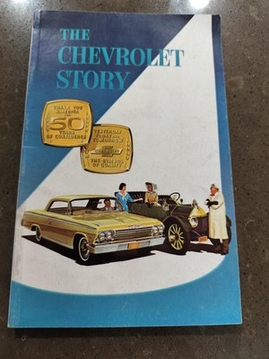 1961 Chevrolet  The Chevrolet Story  50th Anniversary 81 Page Dealer Booklet