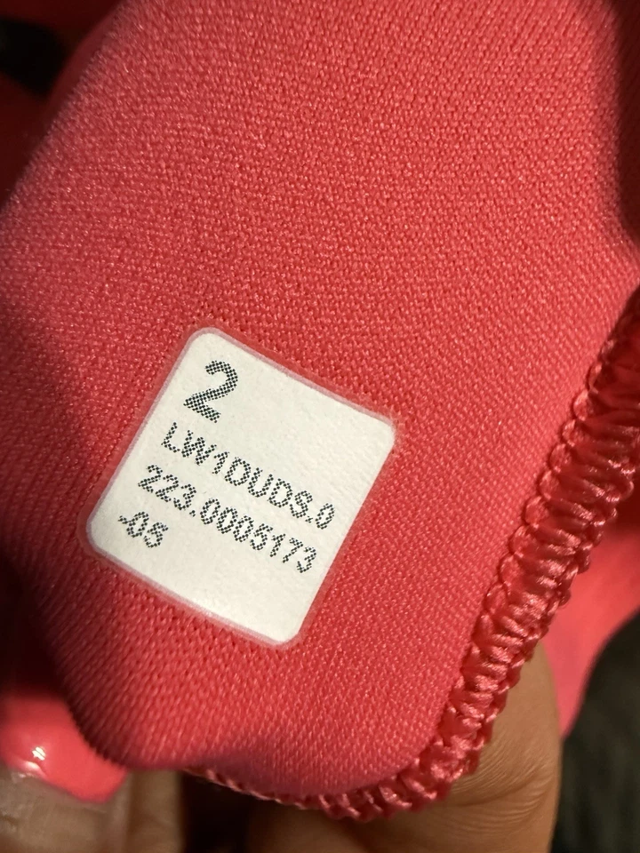 Sujetador Lululemon Align Tank Rosa Peonía Talla 2 Incorporado Usado en Excelente Condición Foto 4 de 4