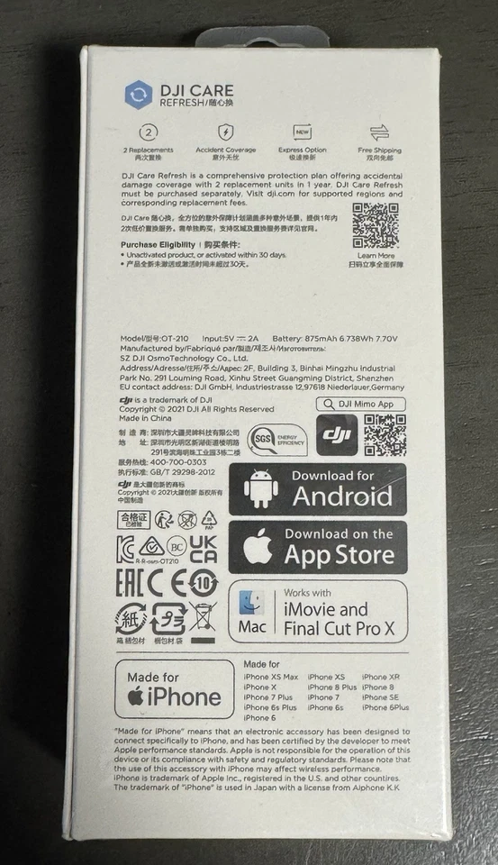 DJI Osmo Pocket 2.  ¡¡SELLADO!!! Foto 4 de 4