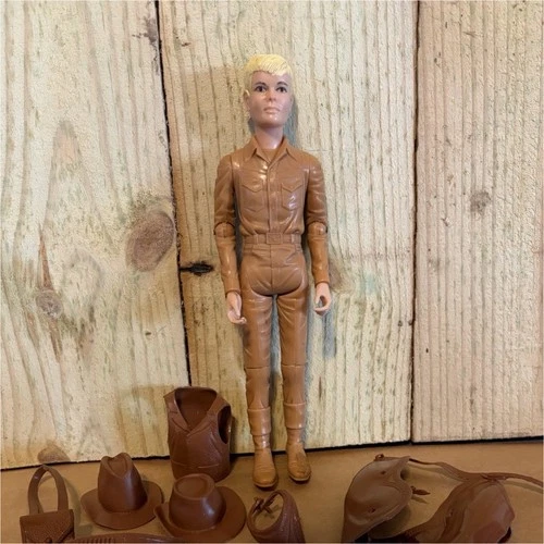 Vintage Marx /Johnny west /Jay west action figure