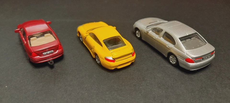 MERCEDES - PORSCHE - BMW -Joy City 1/72 - pressofuso e plastica - lotto 5 - Immagine 3 di 4