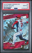 2018 PANINI CHRONICLES REVOLUTION #6 SHOHEI OHTANI ROOKIE RC PSA 10