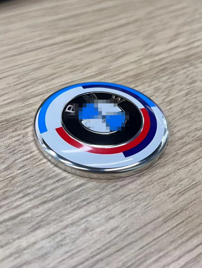 Brand New Sealed BMW Steering Wheel Adhesive Emblem Anniversary Edition 45MM50th - Image 4 of 4