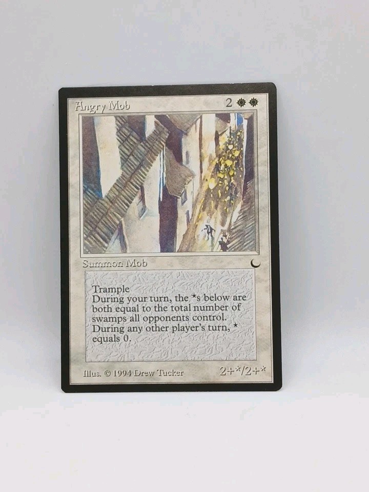 MTG The Dark Angry Mob NM