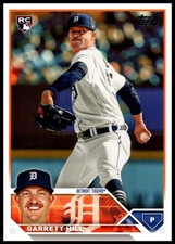 2023 Garrett Hill Topps Update Series BASEBALL #US29 Detroit Tigers