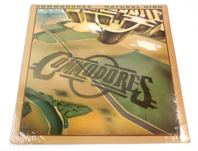 COMMODORES ''NATURAL HIGH'' 1978 NEW SEALED VINYL LP RECORD M7-902R1  NO BAR CODE