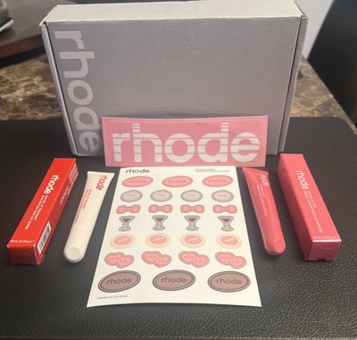 Rhode Skin Strawberry Glaze + Sugar Cookie Peptide Lip Tints New