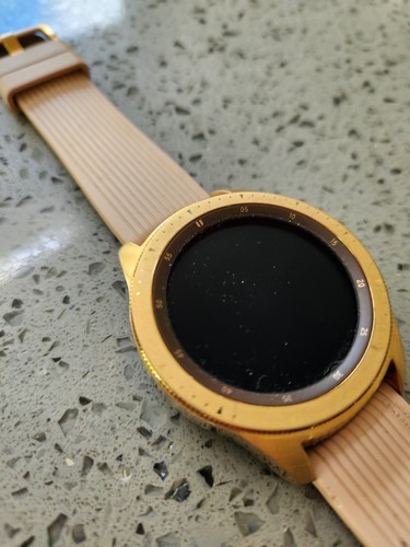 Samsung Galaxy Smart Watch Rose Gold Pink SM-R815U 42MM Bluetooth - Zdjęcie 8 z 8