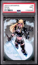 2024 Marvel Flair Silver Magik #48 PSA 9