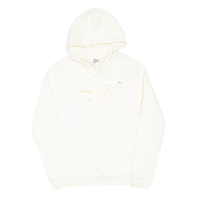 Puma Sweat À Capuche Jaune Femme L - Photo 1/4