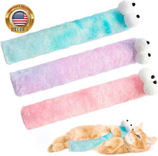 Cat Toys Pillows 3 Pack, Soft and Durable Catnip Toys for Indoor Cats, Interacti