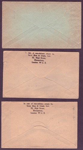 George V - 10 x 1930s commercial covers with advertising. See pics below. - Picture 5 of 9