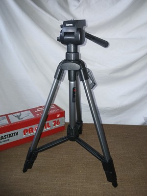 Dreibein-Stativ Hama Profil 76 / ausziehbar von 54 bis 130 cm  NEU und OVP