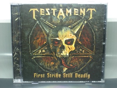 TESTAMENT-First Strike Still Deadly (CD/Sehr Gut-Neuwertig)