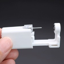 2pcs Disposable Self Ear Piercing Device Ear Stud Asepsis Pierce Kit Safety Tool
