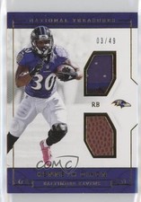 2016 Panini National Treasures Rookie Dual Materials Gold 3/49 Kenneth Dixon 2m4