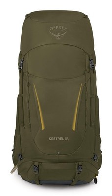 Osprey Kestrel 68 L / XL Rucksack Wanderrucksack Moss Green olivgrün grau