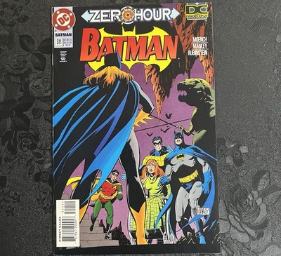 Batman # 511 Sep 1994 Zero Hour DC Universe Comics