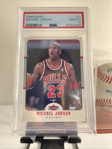 2006-07 Fleer Michael Jordan #27 PSA 10 Gem Mint