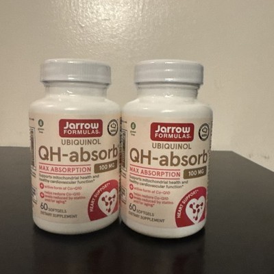 Jarrow Formulas Ubiquinol Qh-absorb 100 MG 120 Softgels