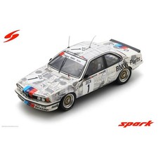 Spark 1/43 BMW 635 CSi No.1 24H Spa 1984