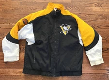 Vintage Men’s Apex Pittsburgh Penguins NHL Hockey Puffer Jacket 90s Large