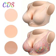 B-H Cup Realistic Breast Forms Silicone Fake Boobs For Crossdresser Drag Queen