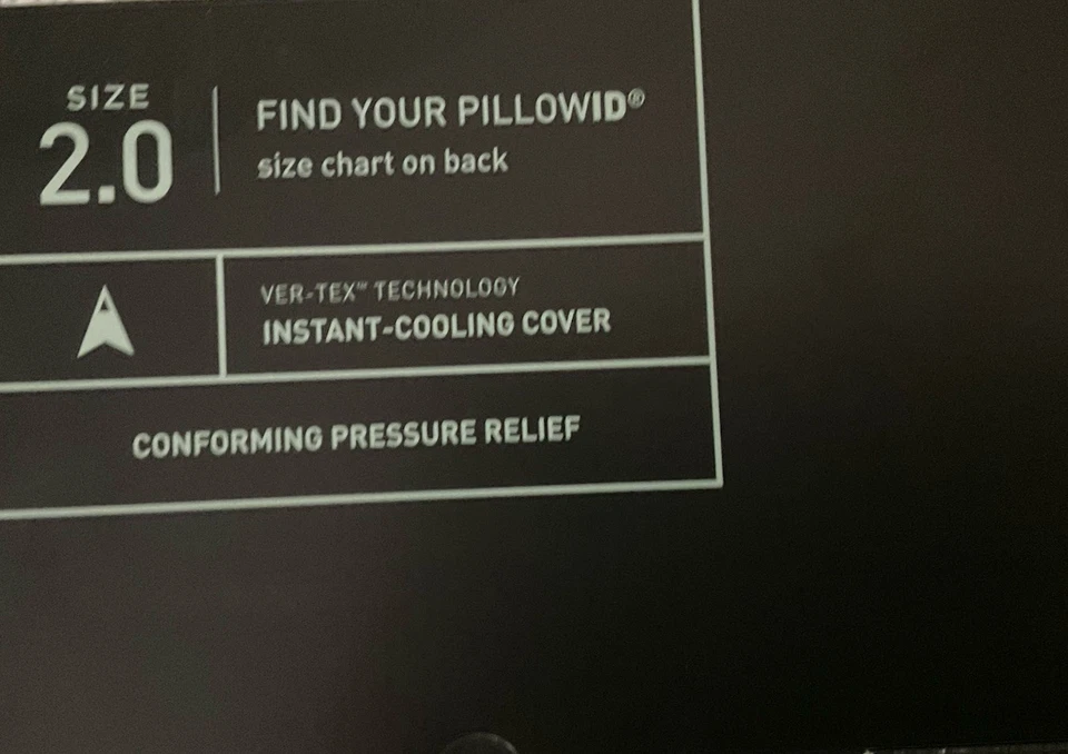 Almohada Bedgear Storm Performance tamaño 2.0 cama de enfriamiento medio-firme hipoalergénica Foto 3 de 4