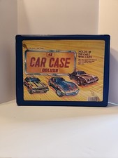 Vintage Hot Wheels 48 Car Case Deluxe with Collection of Approximately 26