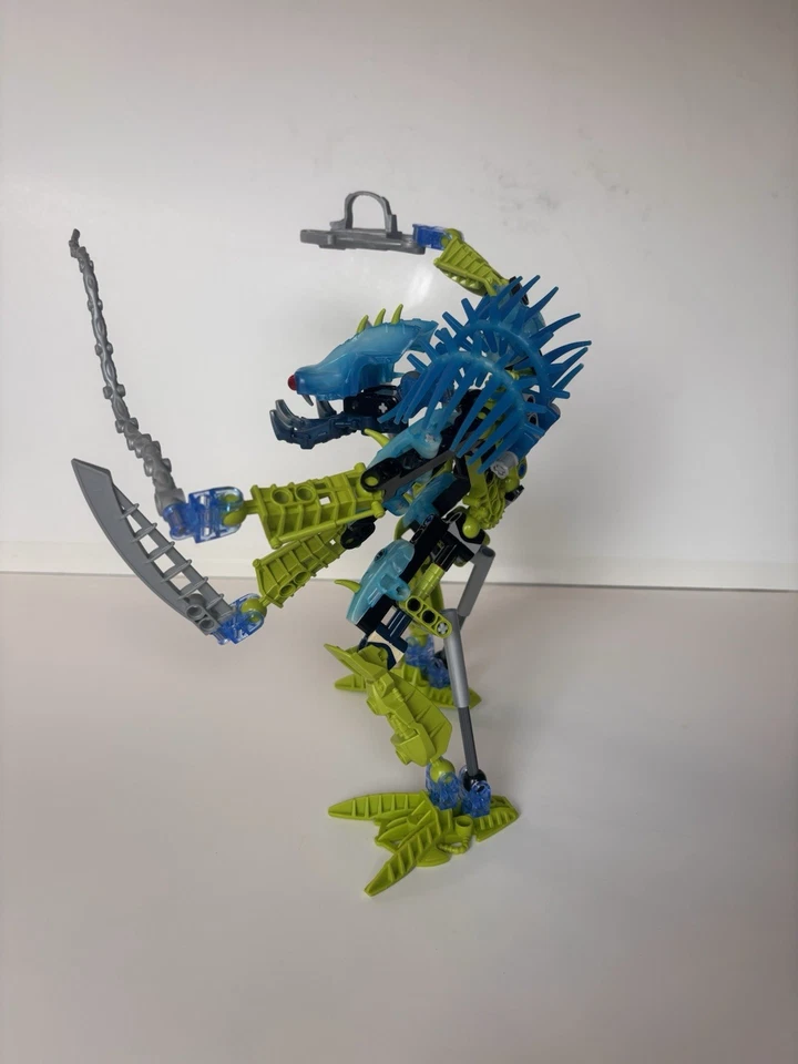 LEGO BIONICLE WARRIORS NOCHETURN 8935 99% COMPLETO FALTA CALAMAR, CAJA, INSTRUCCIONES Foto 3 de 4