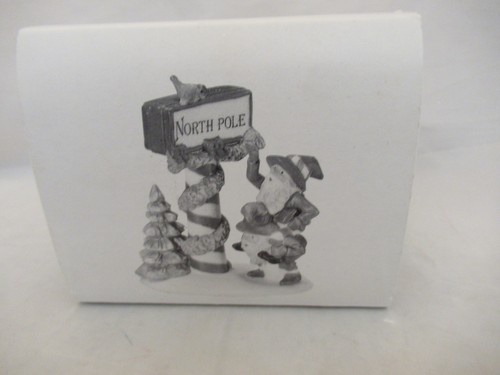 Heritage Village Dept 56 TRIMMING THE NORTH POLE W/Box #5608-1 - "Retired" - Picture 5 of 5
