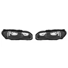 Fit For Chevy Camaro Z28 98-02 Headlights Assembly Black Housing Left Right Pair