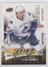 2009-10 Upper Deck MVP Gold Script 27/100 Steve Bernier #17 1b6