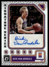 2023-24 Donruss Optic Signature Series Auto Dick Van Arsdale #SS-DVA
