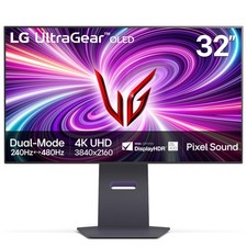 LG UltraGear 32GS95UE-B 32" OLED Gaming Monitor UHD 240Hz 0.03ms HDMI 2.1