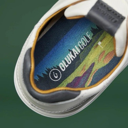 Olukai Wai’alae White Size 10 Golf Shoes $160 MSRP - Picture 9 of 9