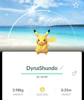 Pokemon Go Pikachu Poke Lid Stamp Rally / PoGo Pikachu Okinawa #0025