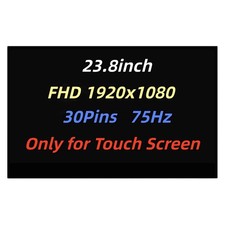 23.8" LCD Screen for HP 24-C M84860-001 FHD 30pin Touch Display