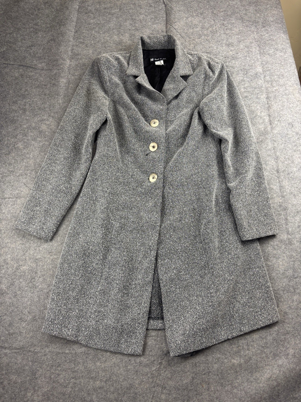 All that Jazz Women’s 5/6 Jacket Trench Textured Y2K 90s VTG Minimalist Timeless