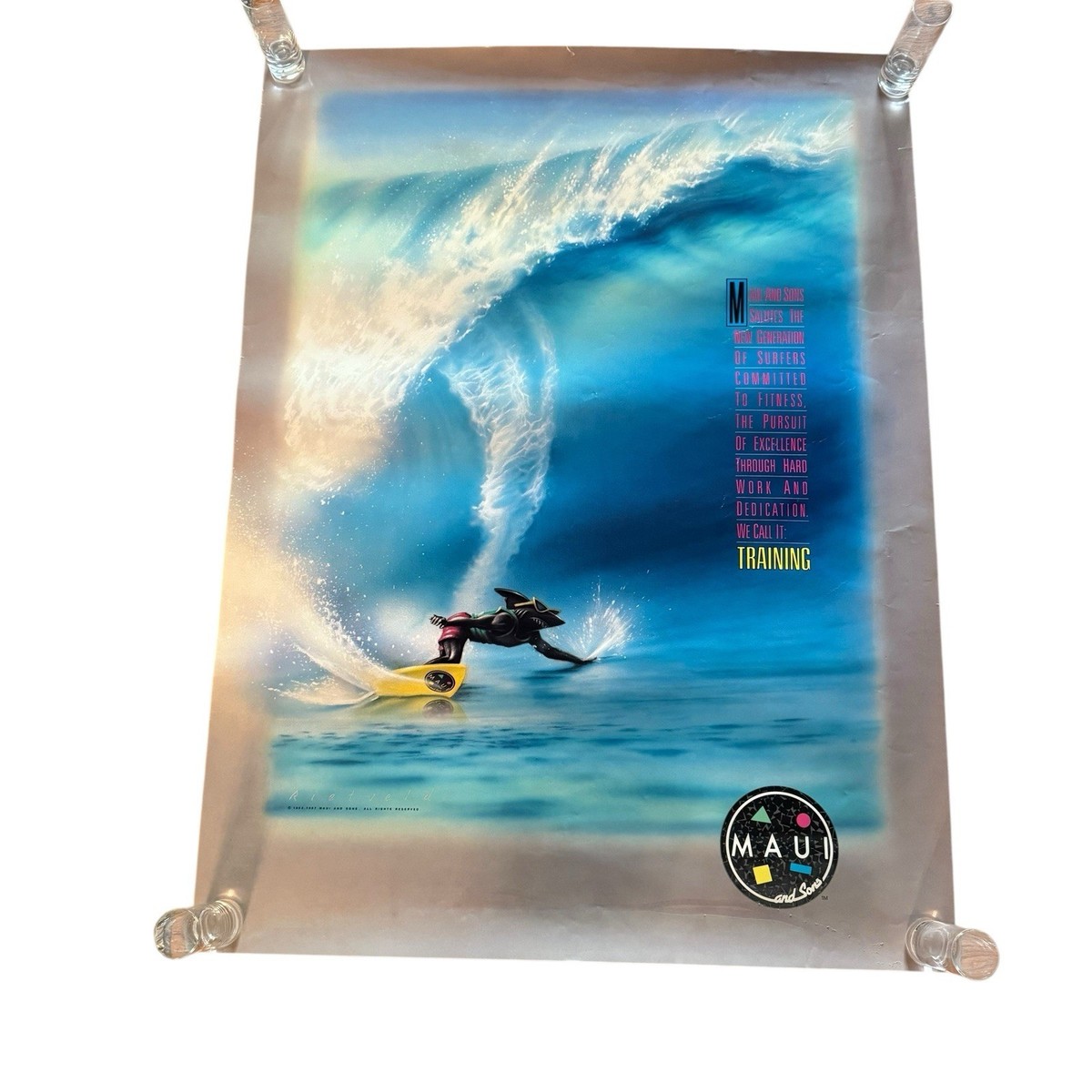 40 YEARS OF SURFER コラージュポスター 40 YEARS OF SURFER