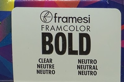 Framesi Bold  Clear Neutro Direktziehende Haartönung Tonalizzante diretto 60ml