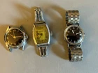 Vintage Watches Lot of 3 Westclox Timex Ingraham