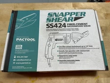 PACTOOL Int. SS424 Corded Snapper Shears Backerboard Cement Board 