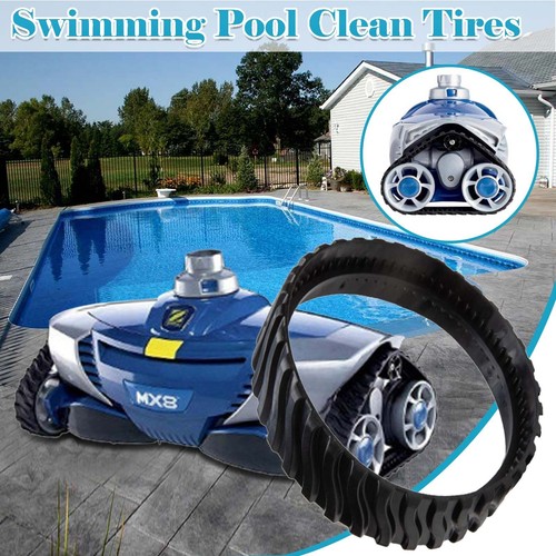 2/4Pcs For Zodiac MX8 MX6 Baracuda R0526100 Pool Cleaner AU Tracks Tyres Wheel - Picture 2 of 12