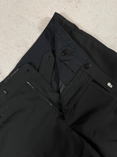SAINT LAURENT PARIS Herren Schwarz Anzug Set Blazer/Hose 100%Wolle Gr. 48 Slim Fit - Bild 10 von 15
