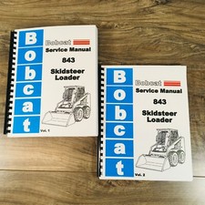 SERVICE MANUAL FOR BOBCAT 843 SKIDSTEER LOADERS REPAIR MANUAL TECHNICAL SHOP