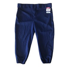 NEW Vintage Deadstock 80s Baseball Pants BIKE Navy Blue Mens XXL Visa Old School